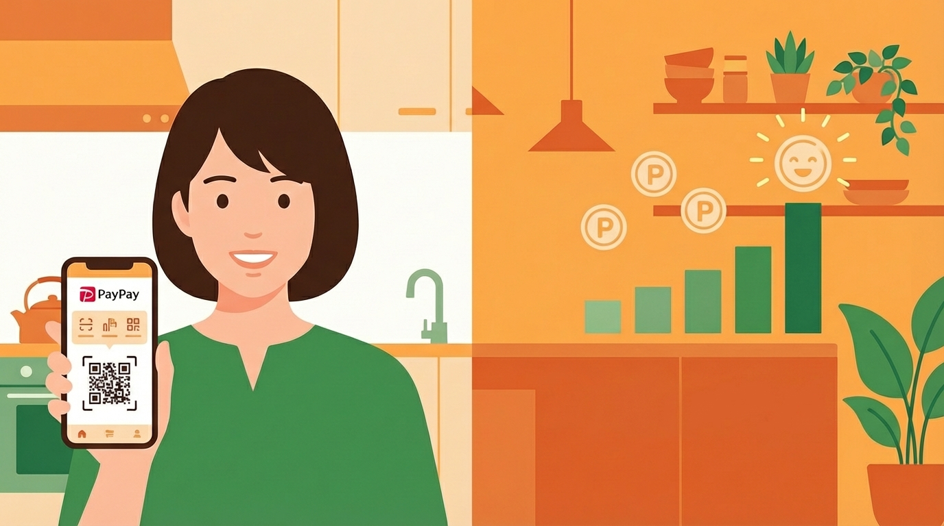 PayPayをよく使う主婦がハピタスを使うべき理由